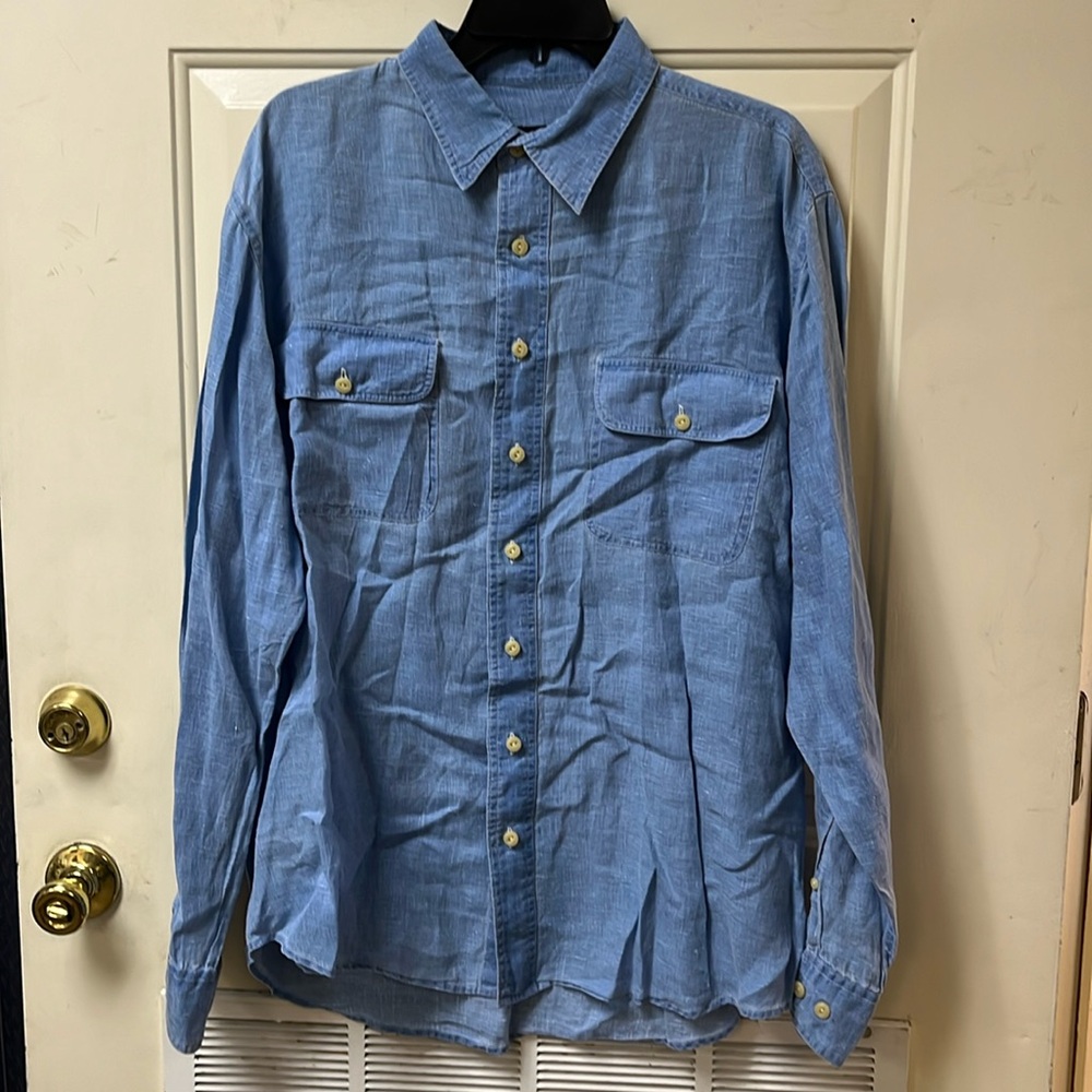 Mens Mine Button Down Dress Shirt